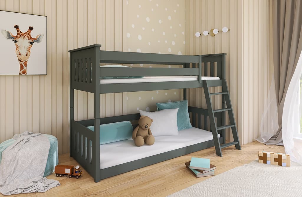 Wooden Bunk Bed Kevin