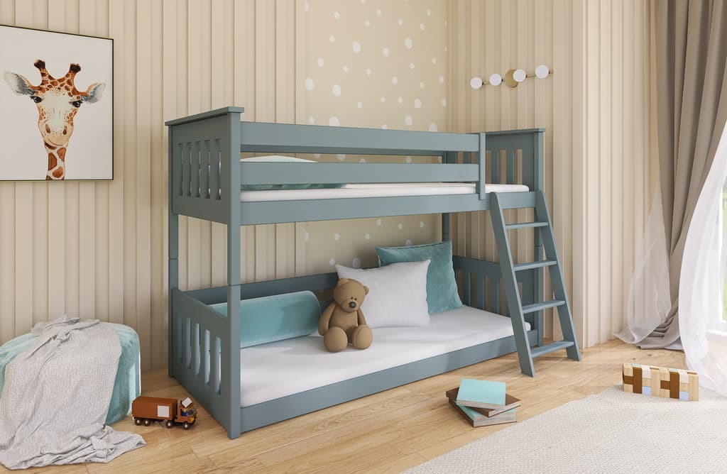 Wooden Bunk Bed Kevin