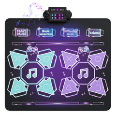 Kids Dance Mat Electronic Playmat with 4 Modes and 3 LED Speeds