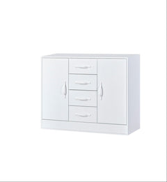 SPACEO Sideboard 120 White / White Handles