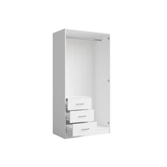Konso Hinged Door Wardrobe 101cm
