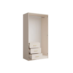 Konso Hinged Door Wardrobe 101cm