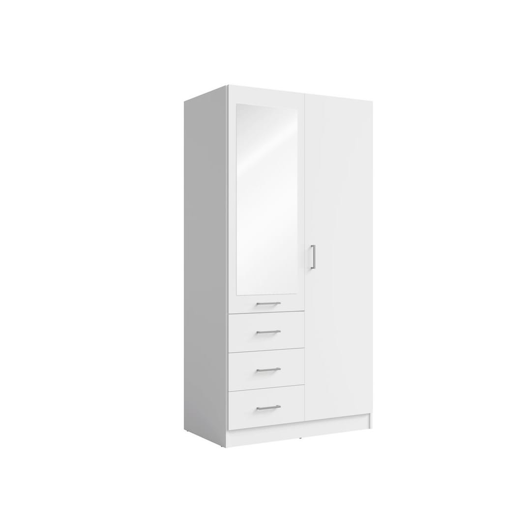 Konso Hinged Door Wardrobe 101cm