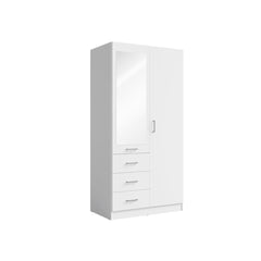 Konso Hinged Door Wardrobe 101cm