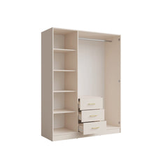 Konso Hinged Door Wardrobe 151cm