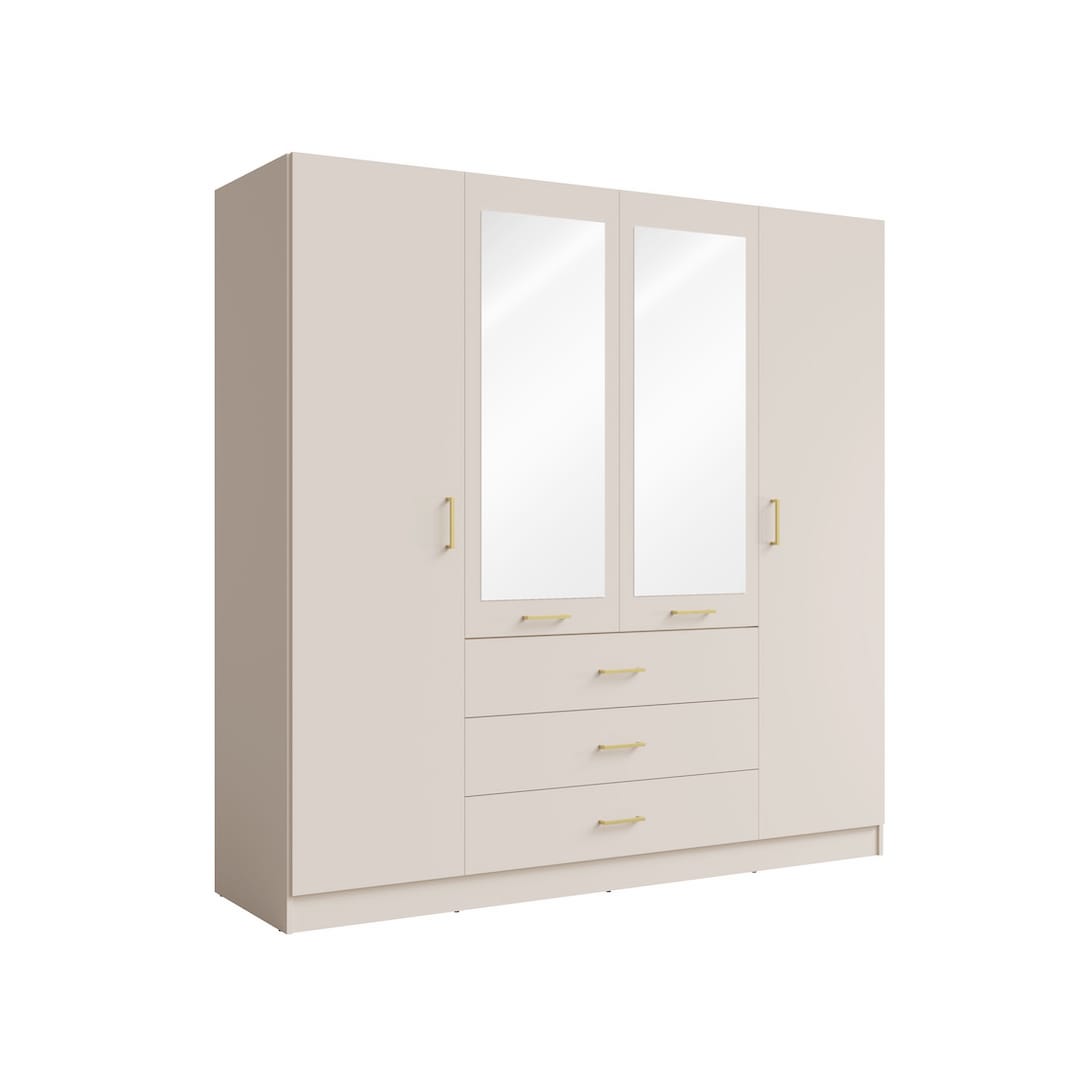 Konso Hinged Door Wardrobe 200cm