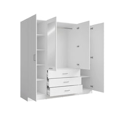 Konso Hinged Door Wardrobe 200cm