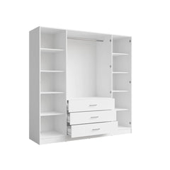 Konso Hinged Door Wardrobe 200cm