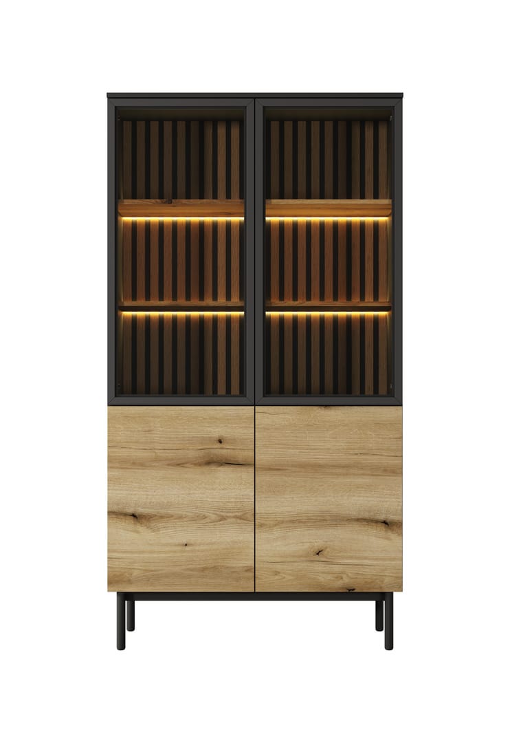 Lang Tall Display Cabinet 100cm