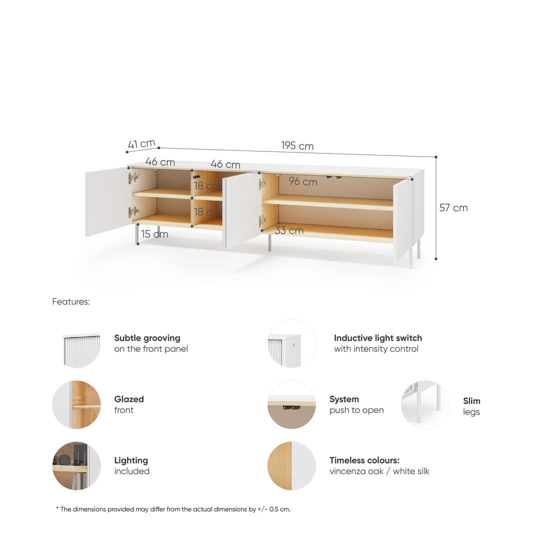 Liba TV Cabinet 195cm