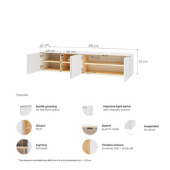 Liba Floating TV Cabinet 195cm