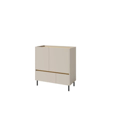 Luca LC9 Sideboard Cabinet 95cm in Beige, image 7