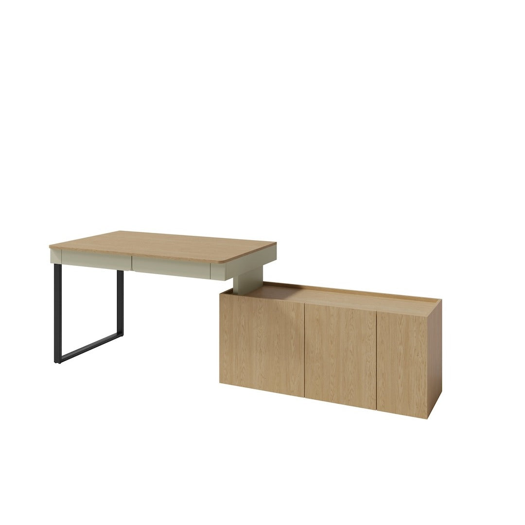 Luca LC10 Desk 228cm in Eucalyptus, image 3