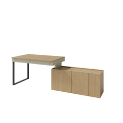 Luca LC10 Desk 228cm in Eucalyptus, image 3