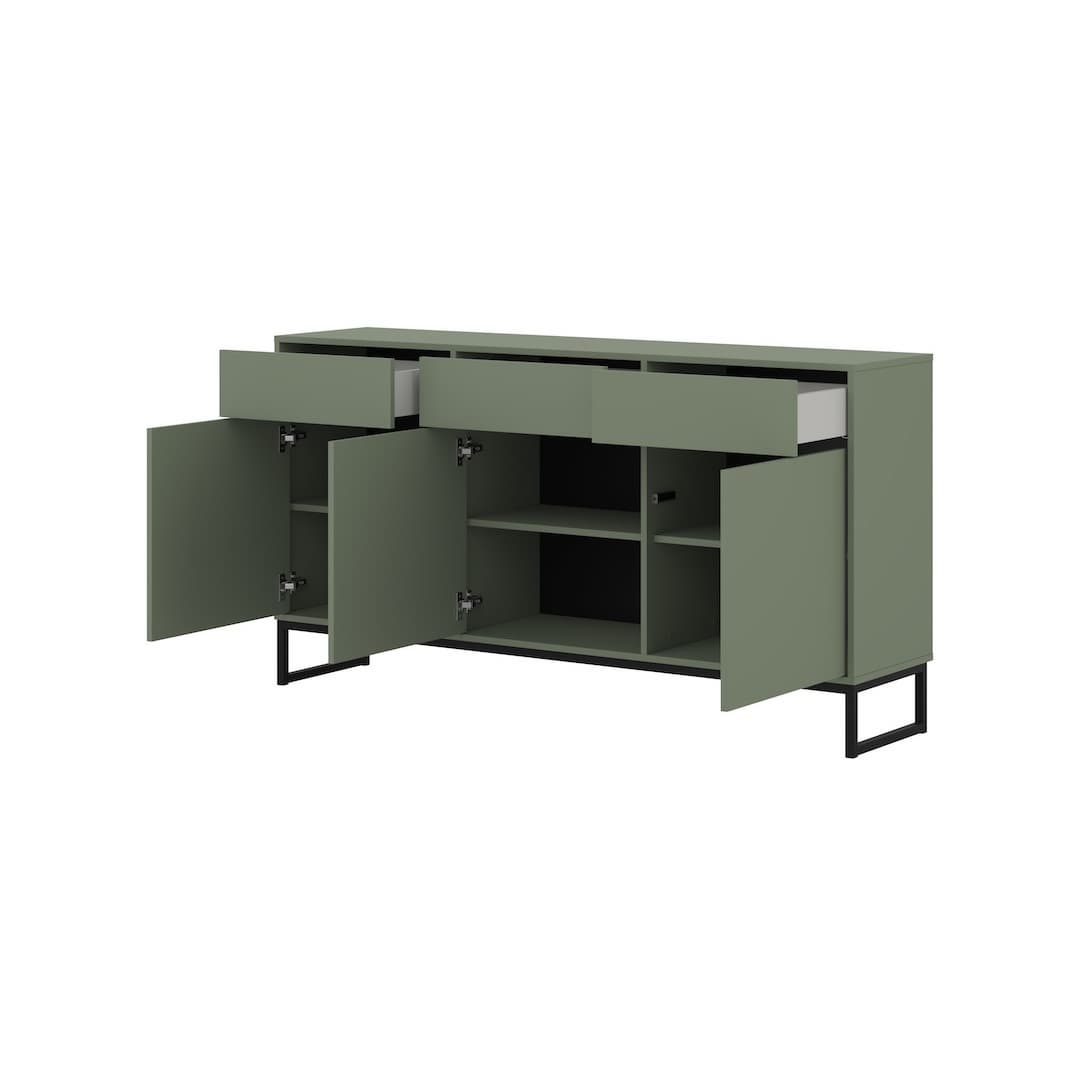 Loft Sideboard Cabinet 157cm, image 25