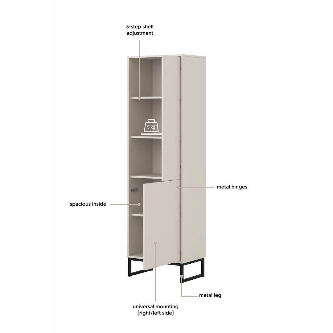 Loft Tall Cabinet 53cm, image 9