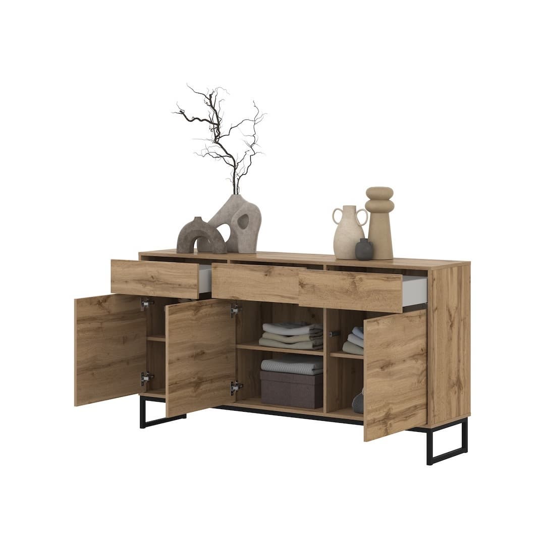 Loft Sideboard Cabinet 157cm, image 17