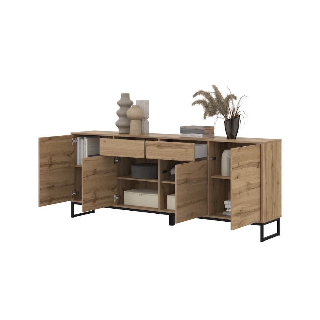 Loft Sideboard Cabinet 209cm, image 17