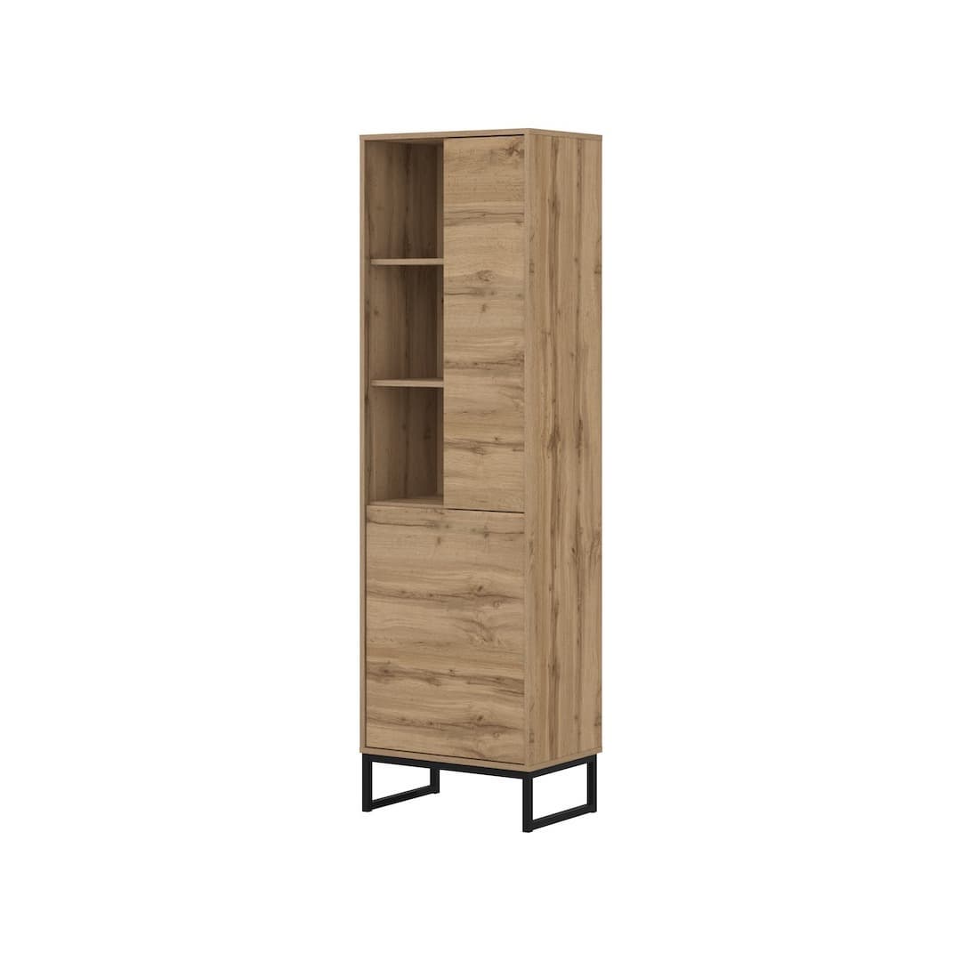 Loft Tall Cabinet 53cm in Oak Wotan, image 21