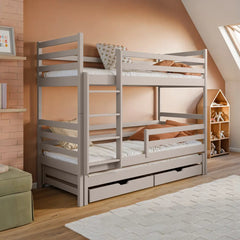 Luke Bunk Bed with Trundle and Storage