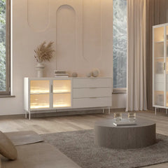Lumi Display Sideboard Cabinet 181cm
