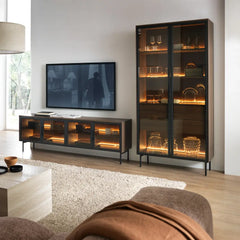 Lumi Display Sideboard Cabinet 181cm