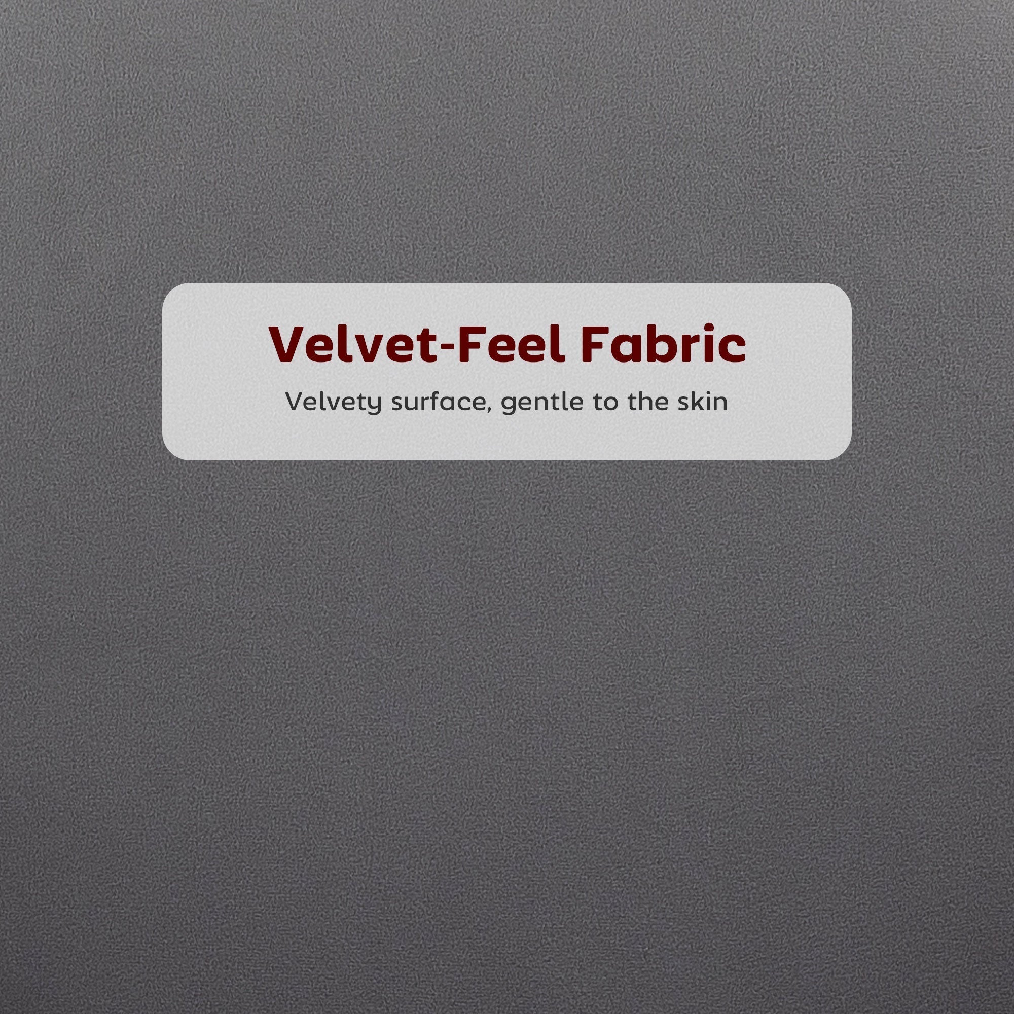 HOMCOM Set of Two Velvet-Feel Lotus Bar Stools - Grey