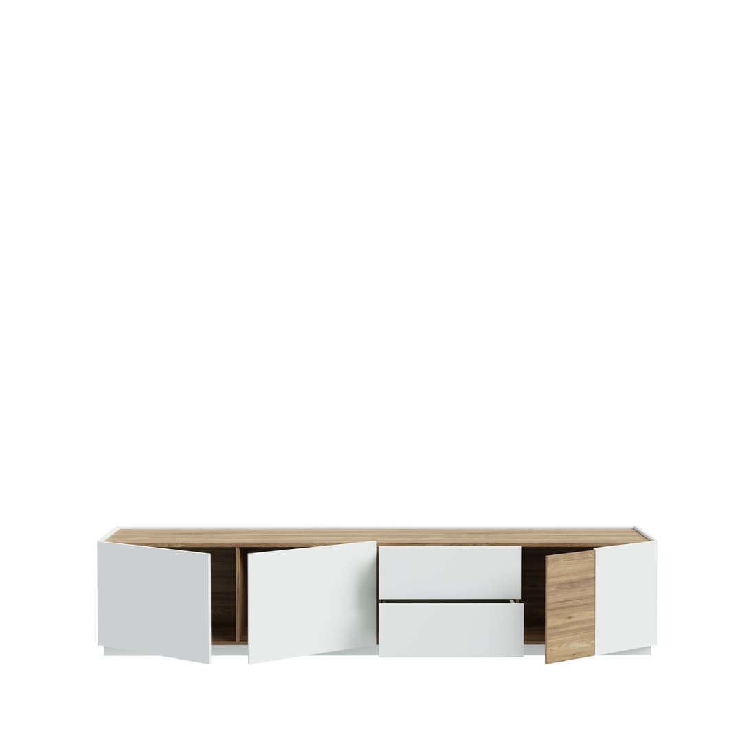 Lewisville TV Cabinet 240cm in Grey, image 4