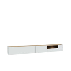 Lewisville Floating TV Cabinet 270cm in Grey, image 3