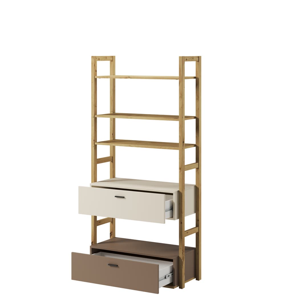 Lenny LY-02 Bookcase 85cm