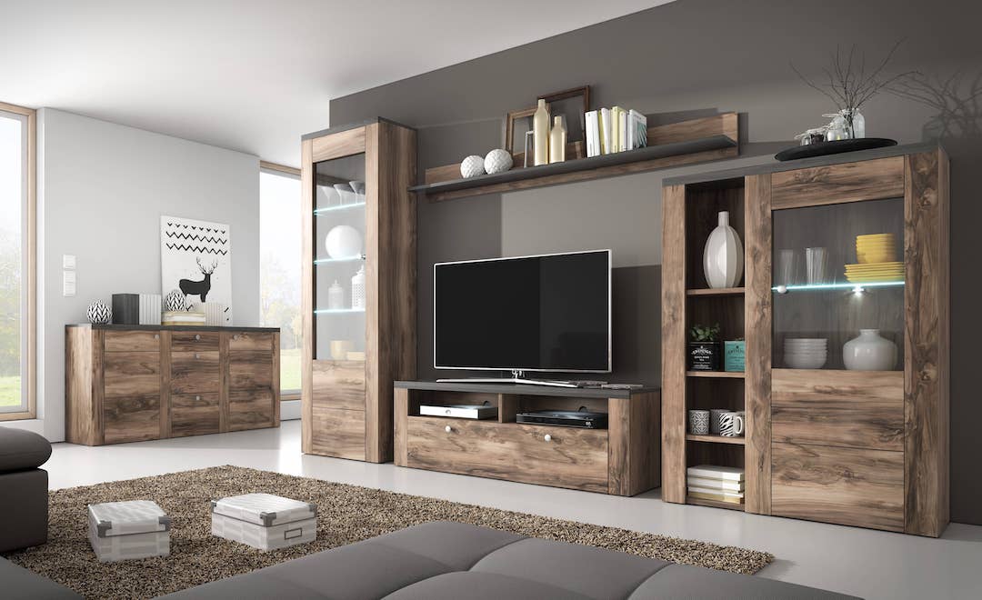Larona 02 Wall Shelf 185cm