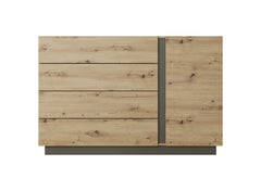 Chest of Drawers D4S ARCO Oak Artisan / Grey