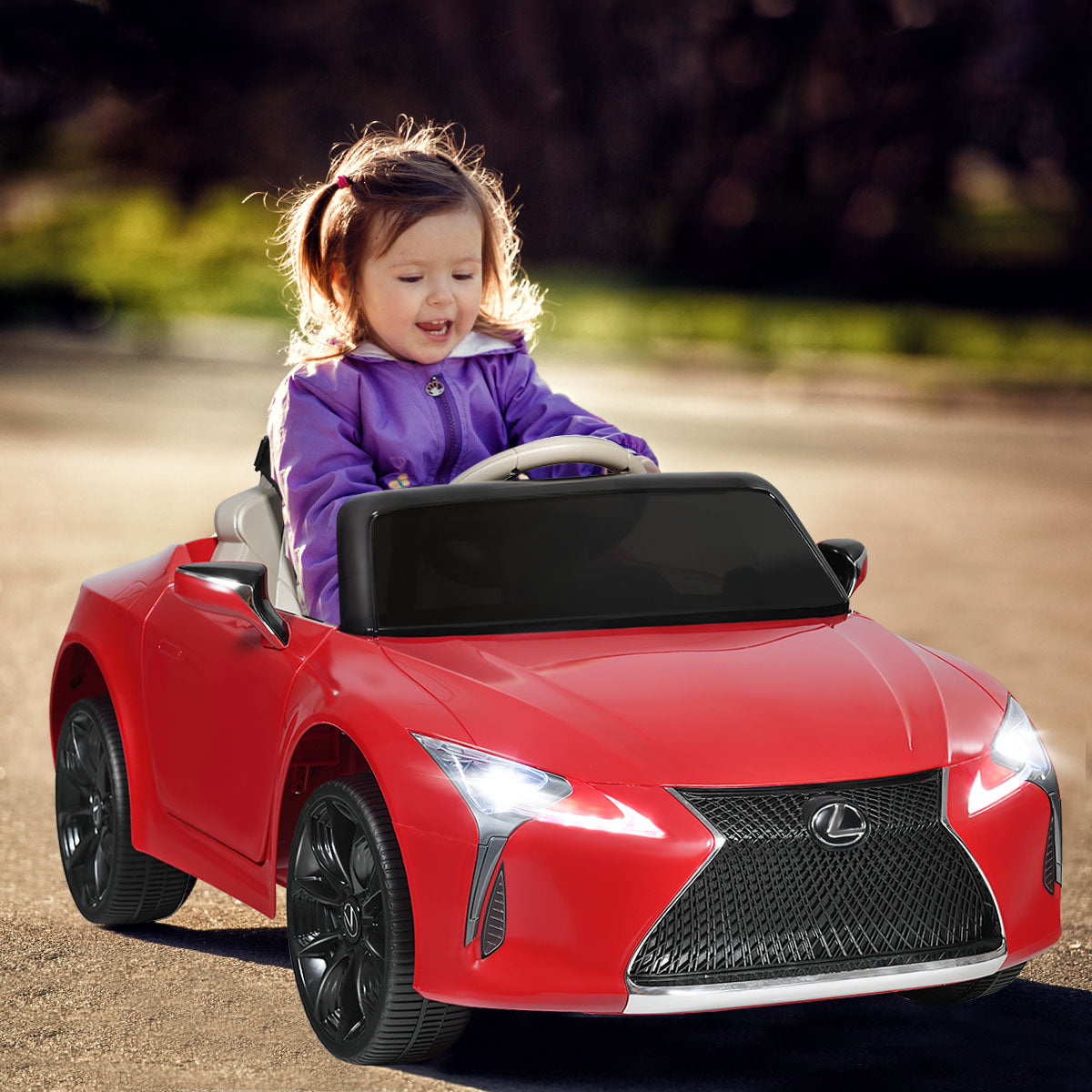 Lexus Official Licensed Electric Ride on Car with Remote Control-Red