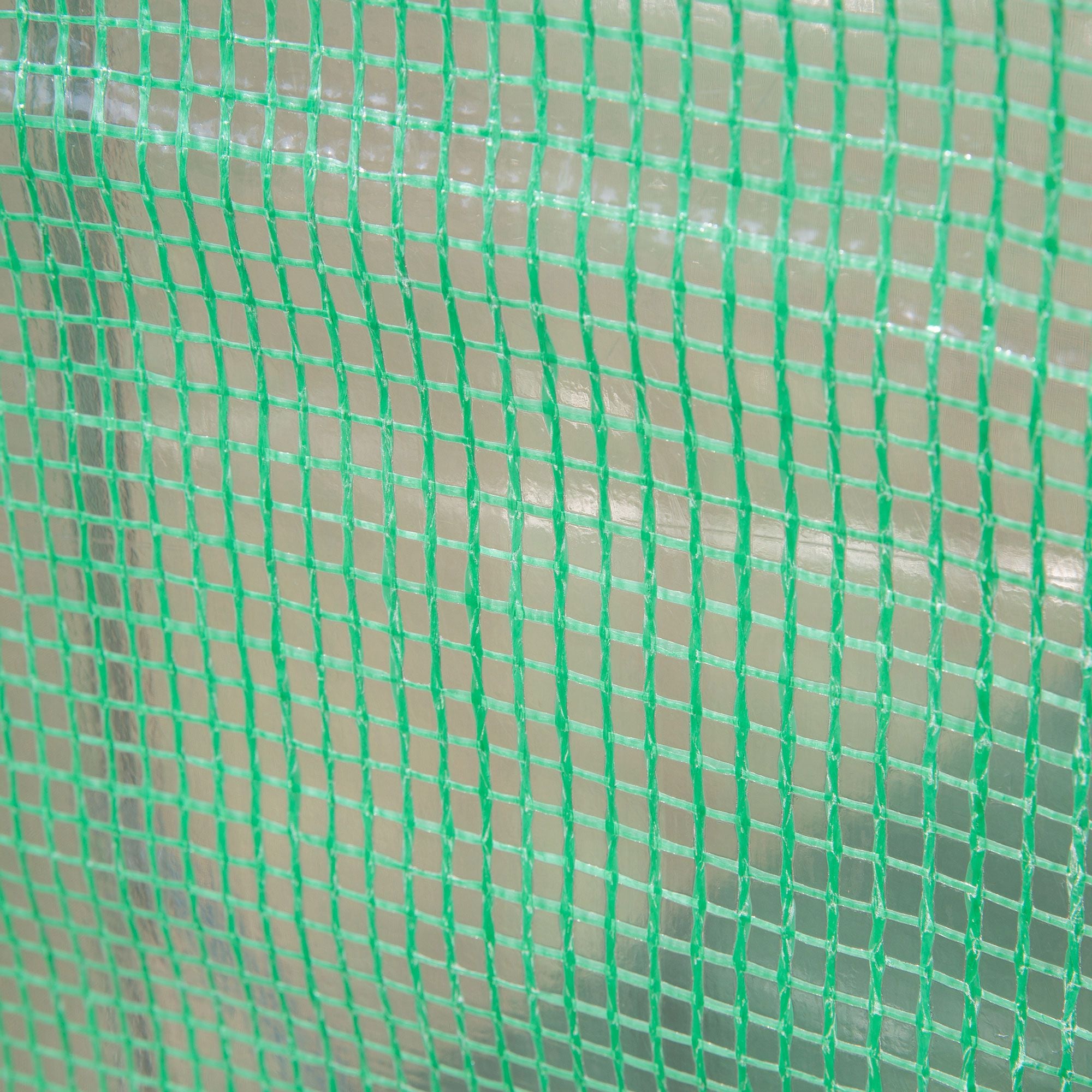 Outsunny Walk-in Greenhouse, Tomato Greenhouse with Double Doors & 4 Windows, Garden Plant Growth Green House with PE Cover, Steel Frame, Green, 3 x 1 x 2 m