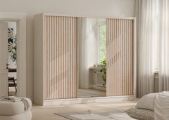 Cashmere Mirrored Sliding Door Wardrobe 250cm – WINDSOR