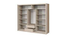 Cashmere Mirrored Sliding Door Wardrobe 250cm – WINDSOR