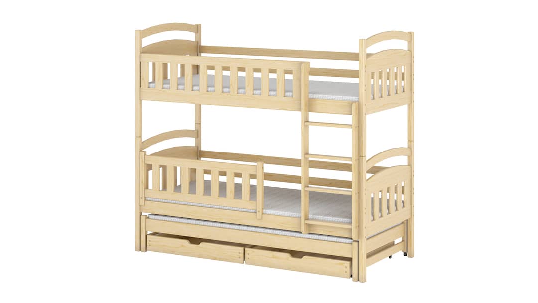 Blanka Bunk Bed with Trundle and Storage - product image 12
