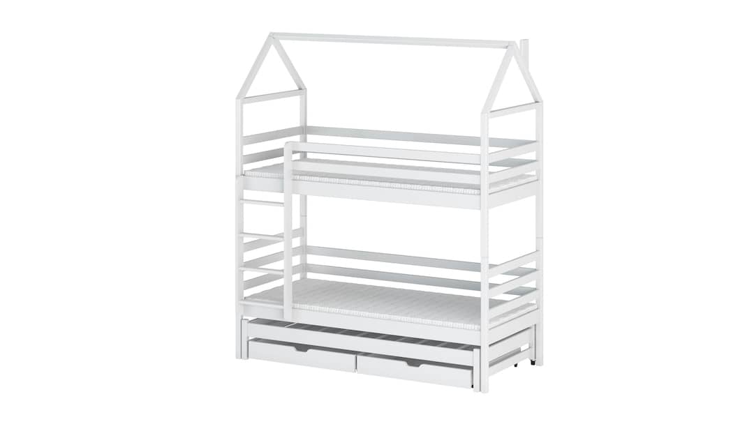 Dalia Bunk Bed with Trundle and Storage