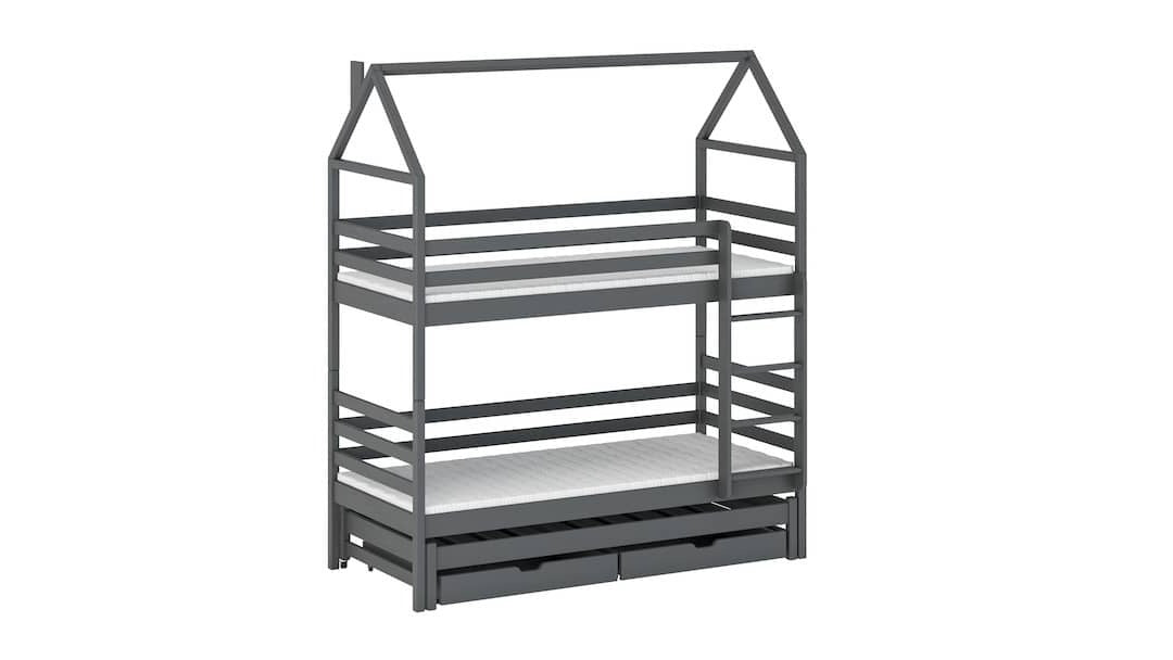 Dalia Bunk Bed with Trundle and Storage