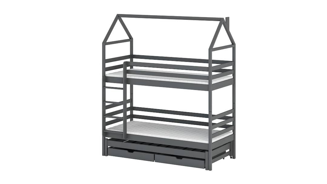 Dalia Bunk Bed with Trundle and Storage