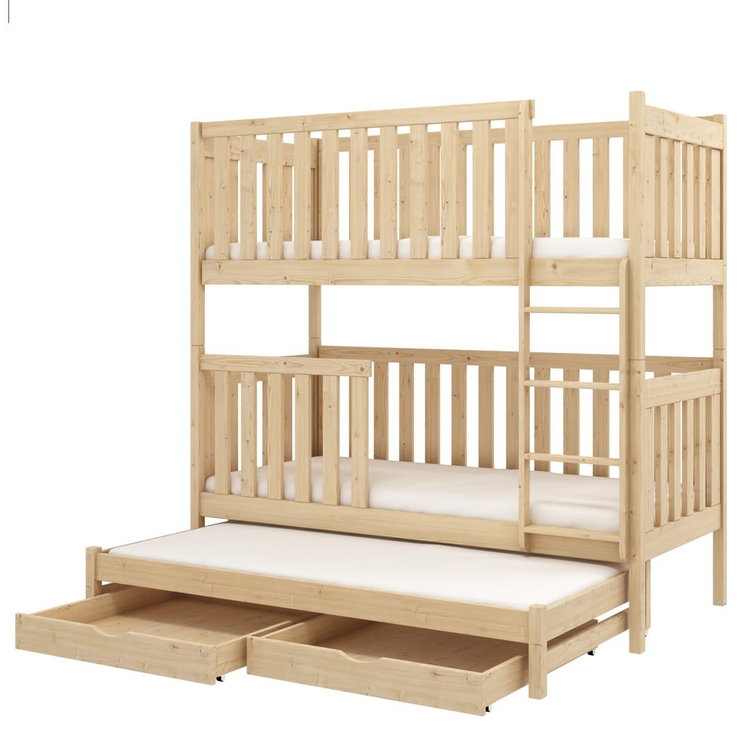 Emily Bunk Bed with Trundle and Storage - product image 15