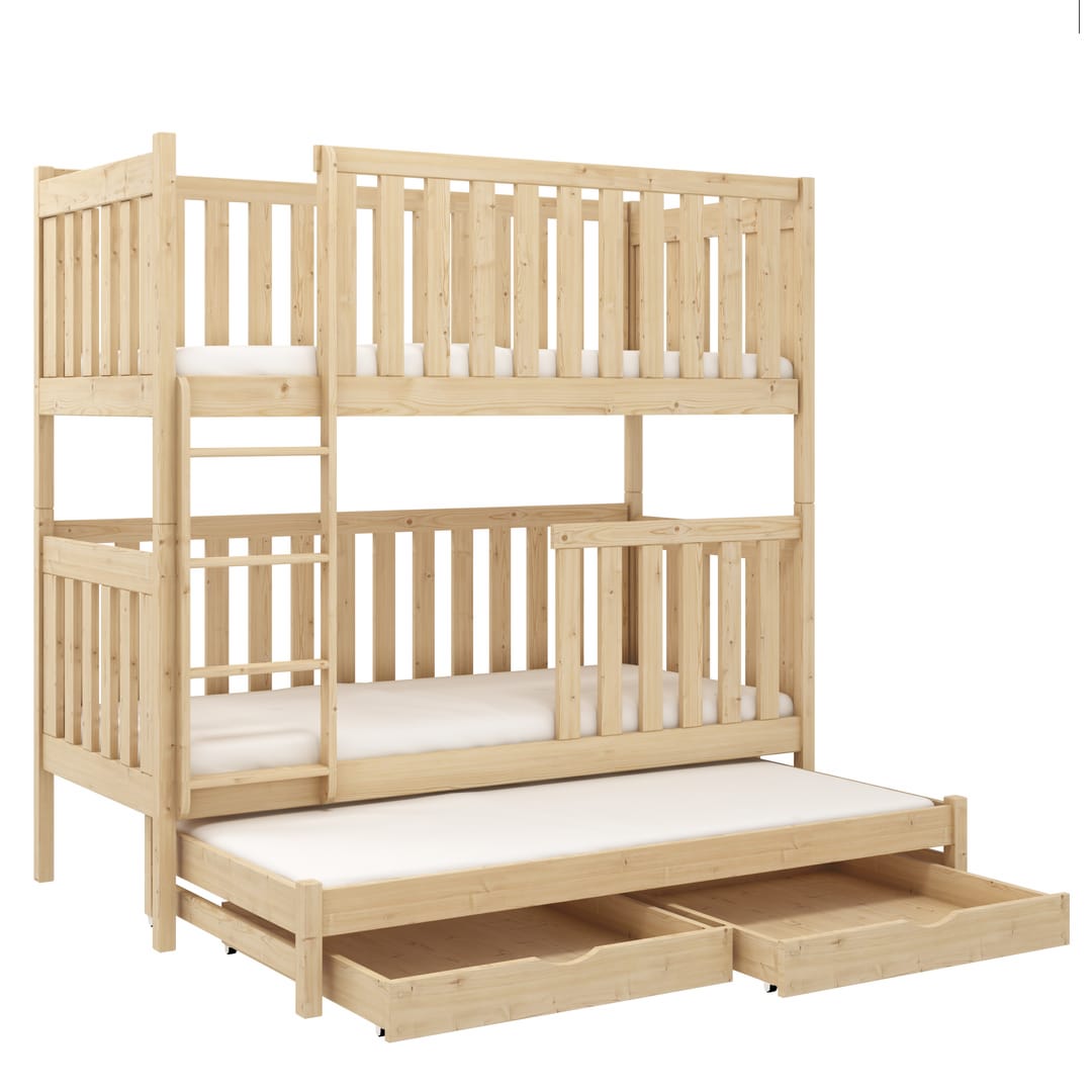 Emily Bunk Bed with Trundle and Storage - product image 14