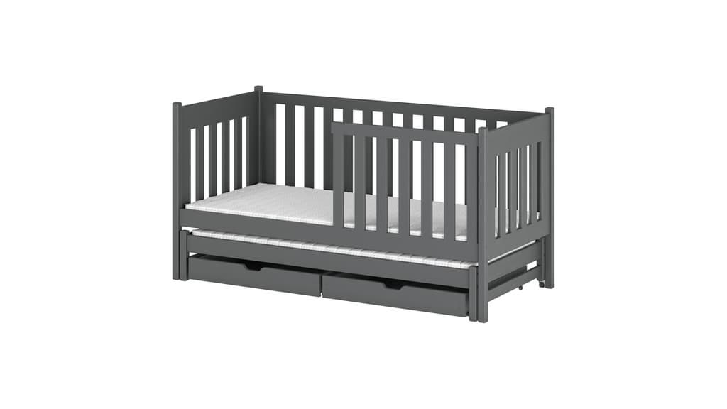 Kaja Single Bed with Trundle and Storage