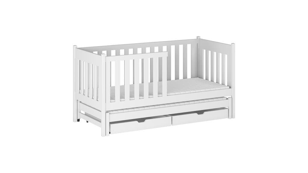 Kaja Single Bed with Trundle and Storage
