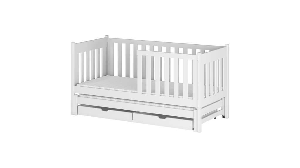 Kaja Single Bed with Trundle and Storage