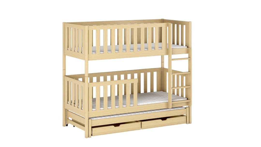 Lea Bunk Bed with Trundle and Storage - product image 13