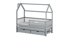 Wooden Single Bed Papi With Trundle - product image 7