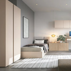 Luca LC1 Hinged Door Wardrobe 145cm, image 10