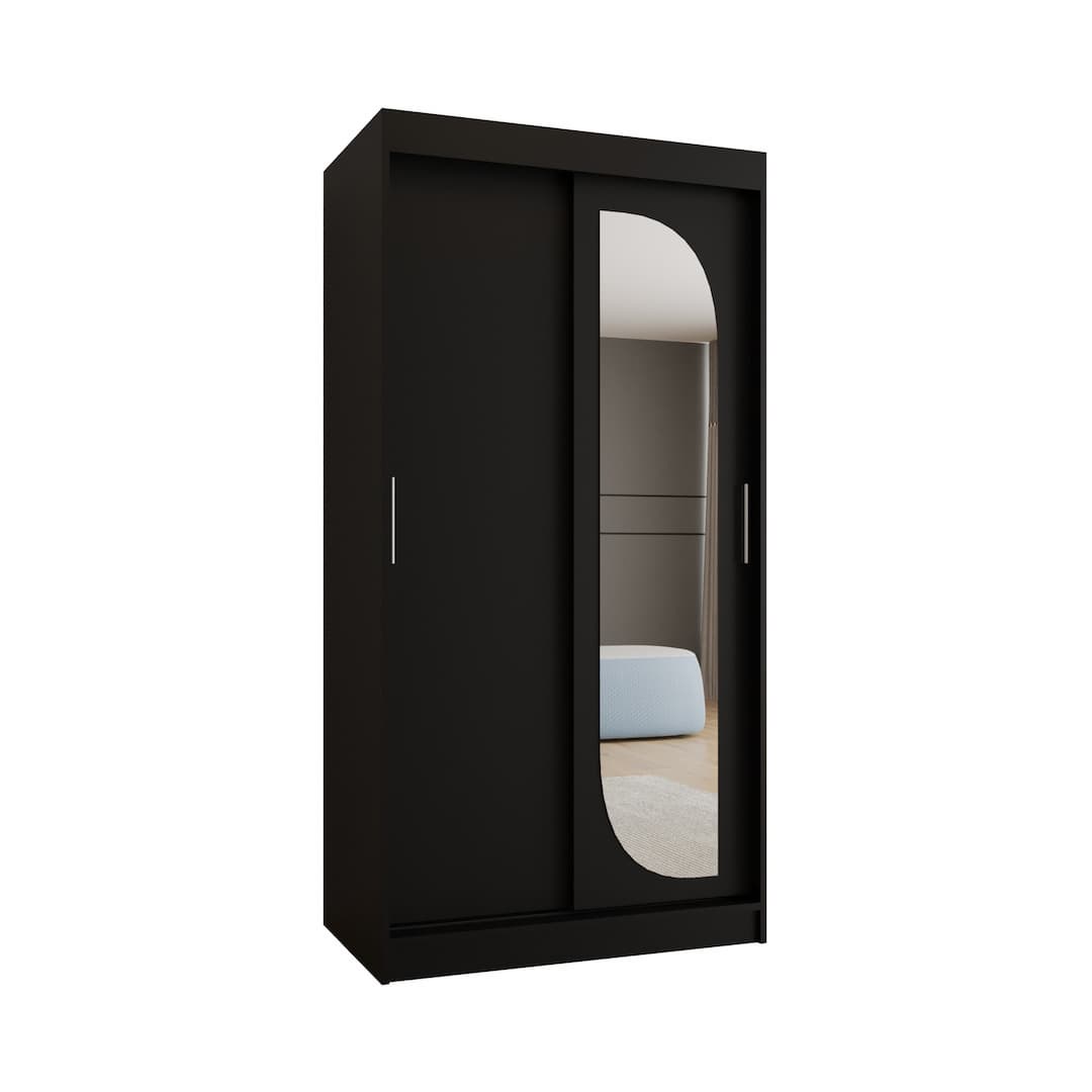 Lucy Sliding Door Wardrobe 100cm