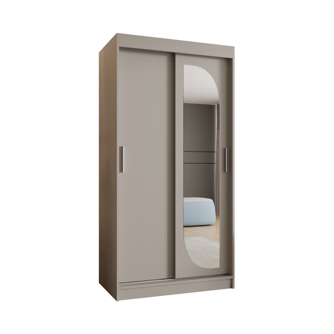 Lucy Sliding Door Wardrobe 100cm